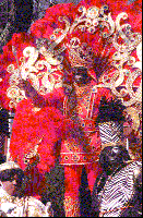 Zulu King at Mardi Gras